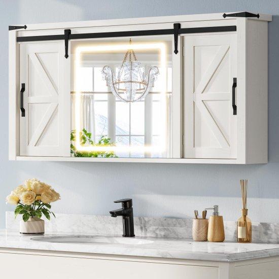 Lavabo Üstü Aynalı Dolap