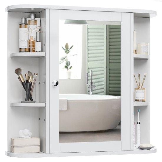 Lavabo Üstü Aynalı Dolap