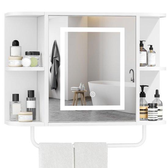 Led Aynalı Banyo Dolabı