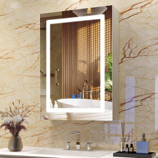 Led Aynalı Banyo Dolabı