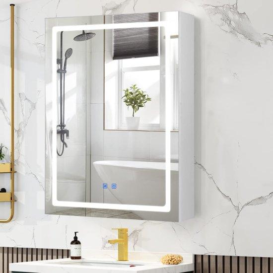 Led Aynalı Banyo Dolabı