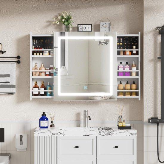 Led Aynalı Banyo Dolabı