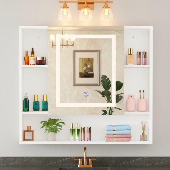 Led Aynalı Banyo Dolabı