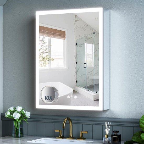 Led Aynalı Banyo Dolabı