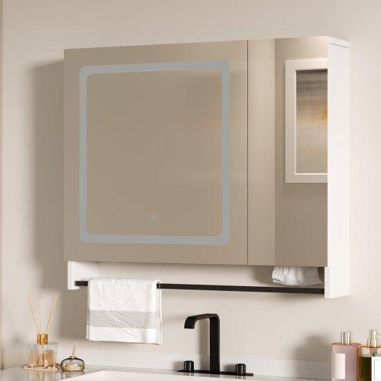 Led Aynalı Banyo Dolabı