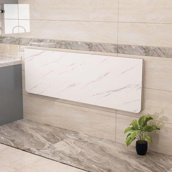 Mermer Desenli Katlanır Masa