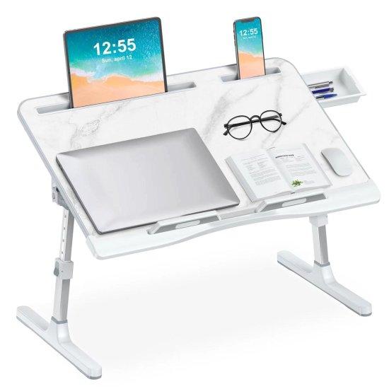 Mermer Desenli Katlanır Masa