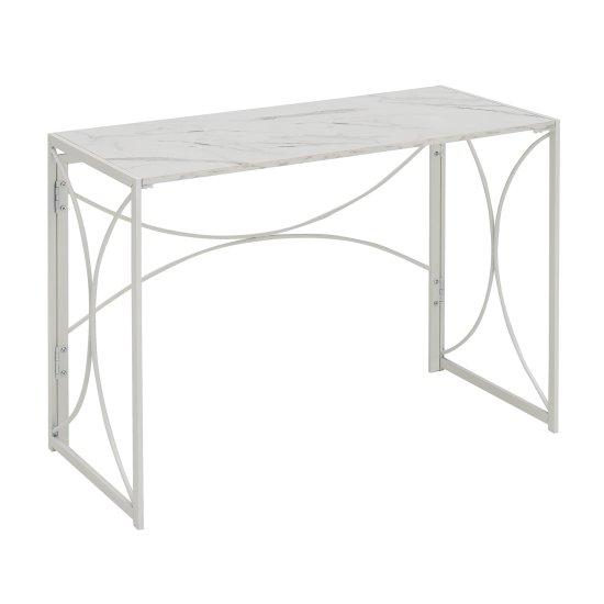 Mermer Desenli Katlanır Masa