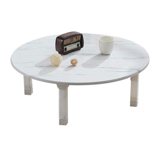 Mermer Desenli Katlanır Masa