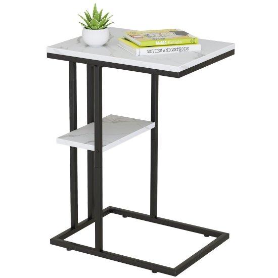 Mermer Desenli Katlanır Masa