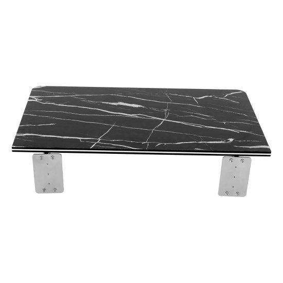 Mermer Desenli Katlanır Masa