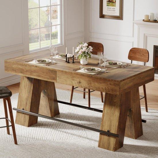 Metal Ayaklı Mutfak Masası