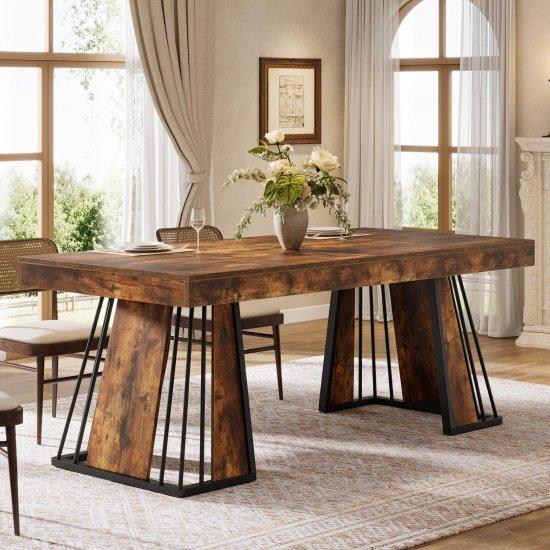 Metal Ayaklı Mutfak Masası