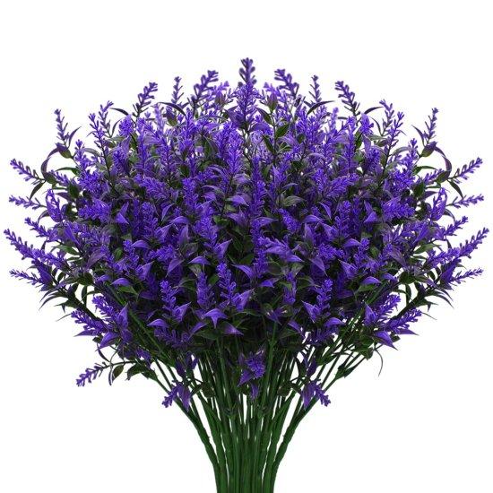 Mor Yapay Çiçekler