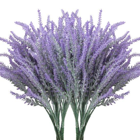 Mor Yapay Çiçekler