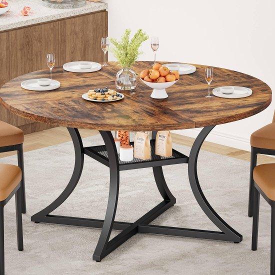 Mutfakta Yuvarlak Masa