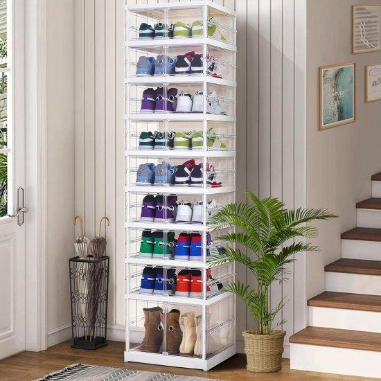 Plastik Kapaklı Ayakkabılık Modelleri