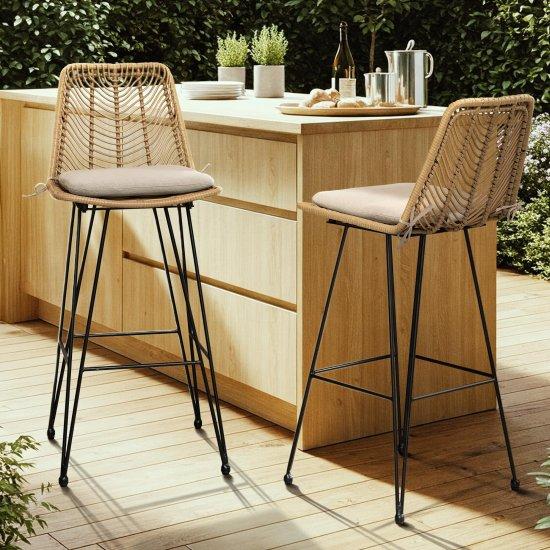 Rattan Bar Sandalyesi