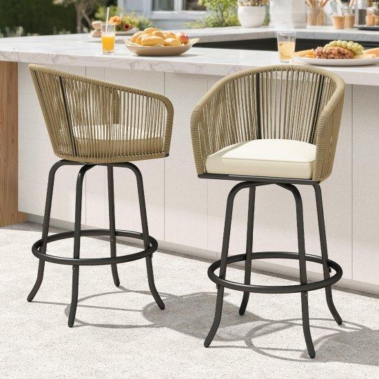 Rattan Bar Sandalyesi