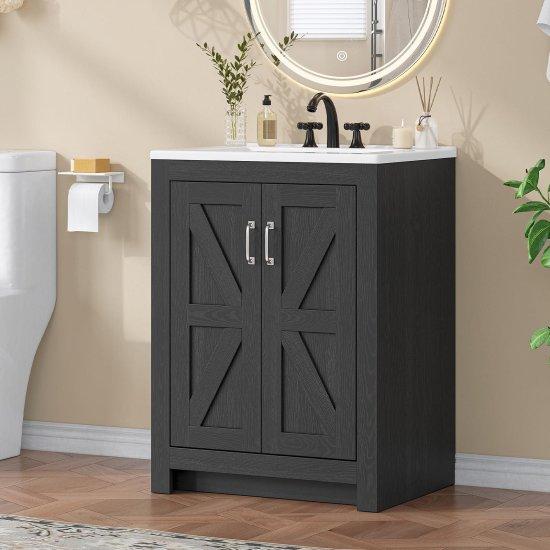 Rustik Banyo Dolabı