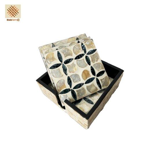 Sedef Bardak Altlığı