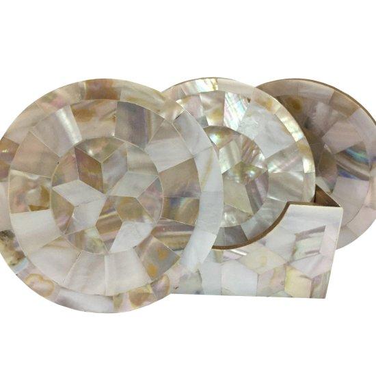 Sedef Bardak Altlığı