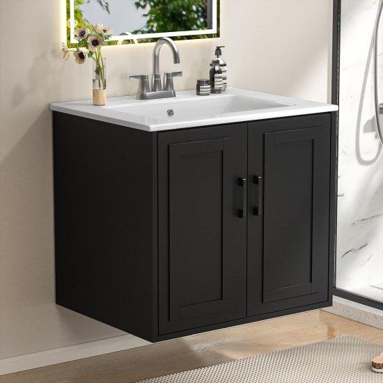 Siyah Banyo Dolabı