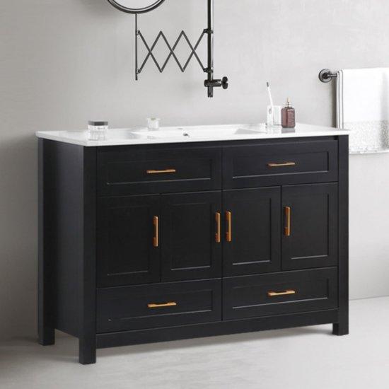 Siyah Banyo Dolabı