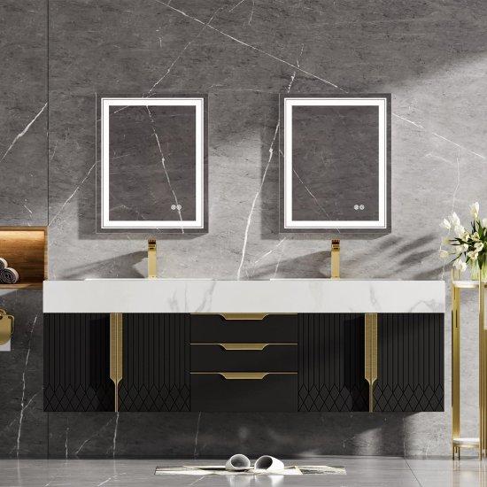 Siyah Banyo Dolabı