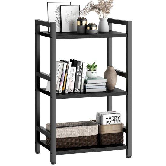 Siyah Metal Kitaplık