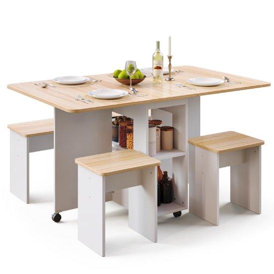 Tekerlekli Yemek Masası