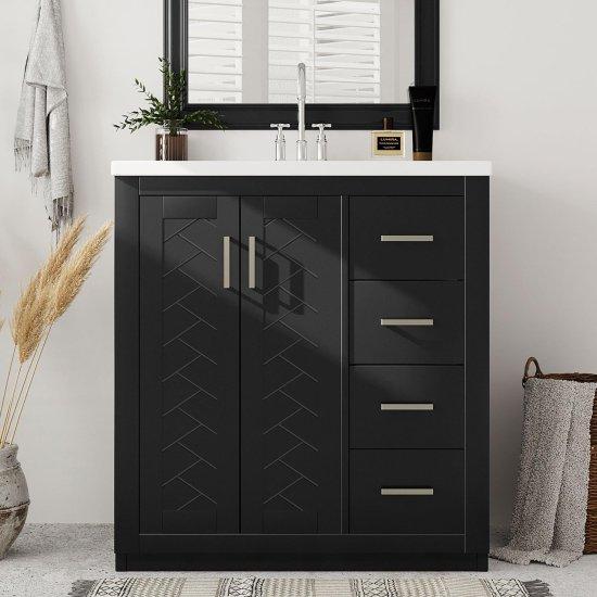 50 Cm Lavabolu Banyo Dolabı