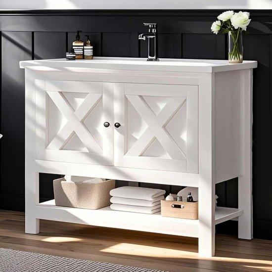 50 Cm Lavabolu Banyo Dolabı