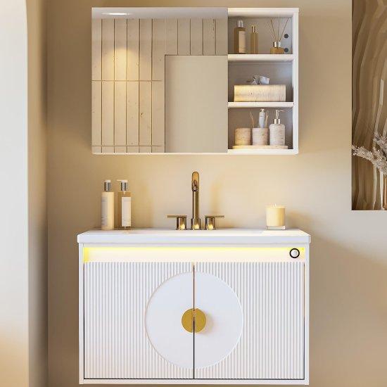 50 Cm Lavabolu Banyo Dolabı