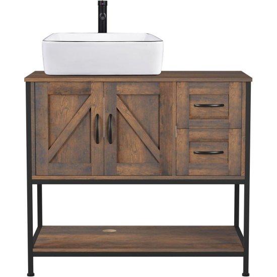 50 Cm Lavabolu Banyo Dolabı