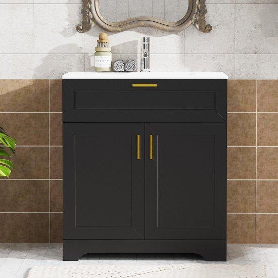 50 Cm Lavabolu Banyo Dolabı