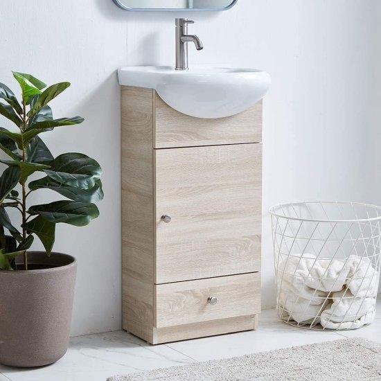 50 Cm Lavabolu Banyo Dolabı
