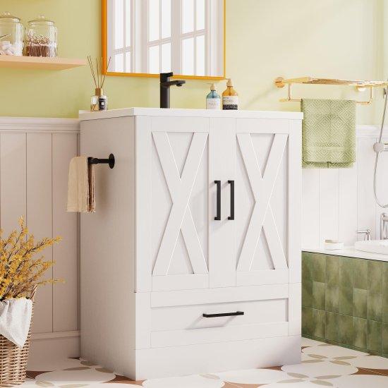 50 Cm Lavabolu Banyo Dolabı