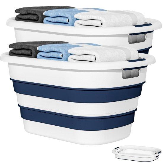 Katlanabilir Çamaşır Sepeti 38 Lt