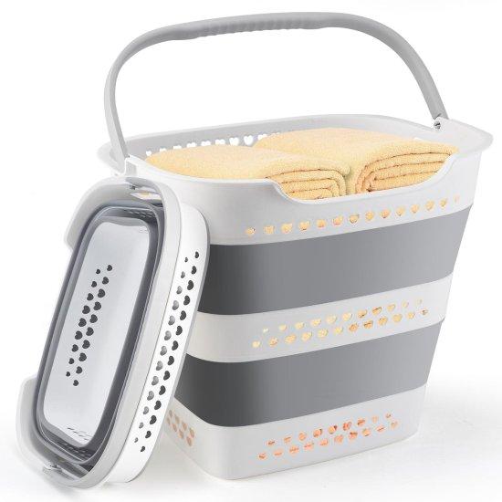 Katlanabilir Çamaşır Sepeti 38 Lt