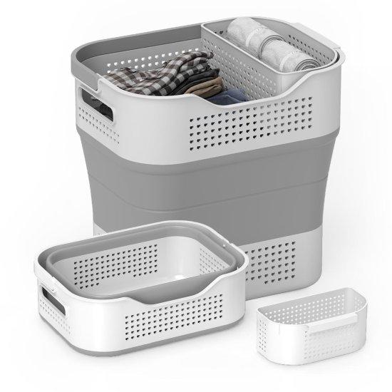 Katlanabilir Çamaşır Sepeti 38 Lt