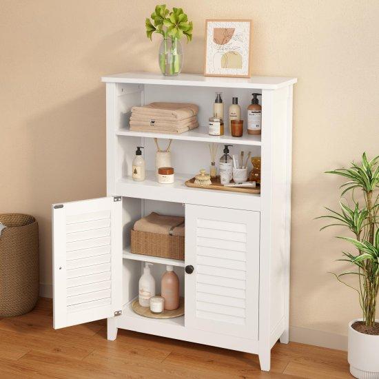 Panjur Kapaklı Banyo Dolabı