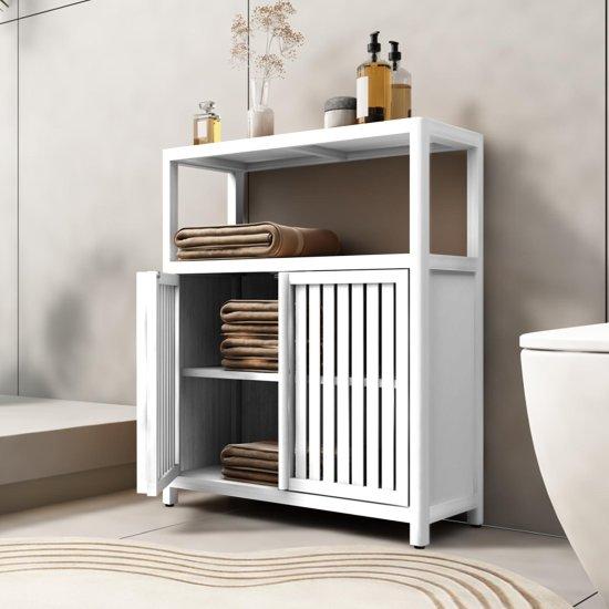 Panjur Kapaklı Banyo Dolabı