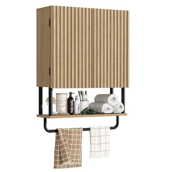 Panjur Kapaklı Banyo Dolabı