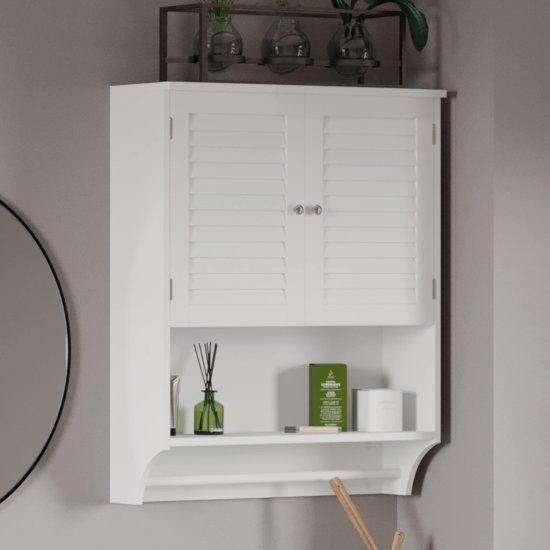Panjur Kapaklı Banyo Dolabı