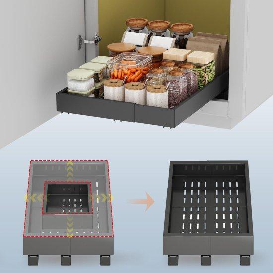 Teleskopik Raylı Çekmece