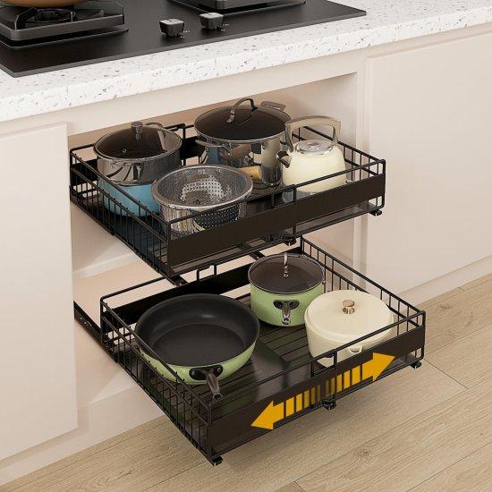 Teleskopik Raylı Çekmece