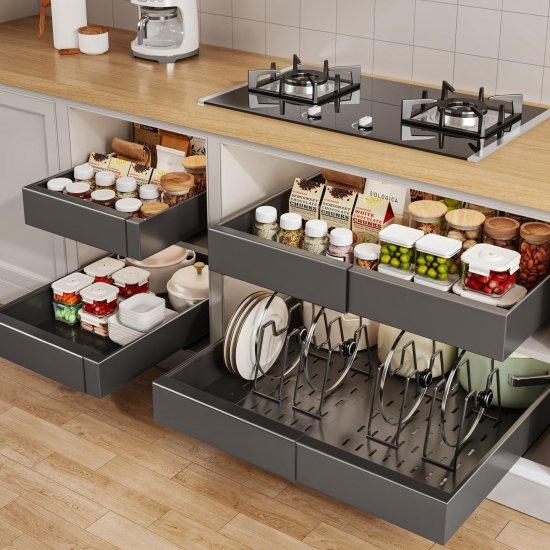 Teleskopik Raylı Çekmece