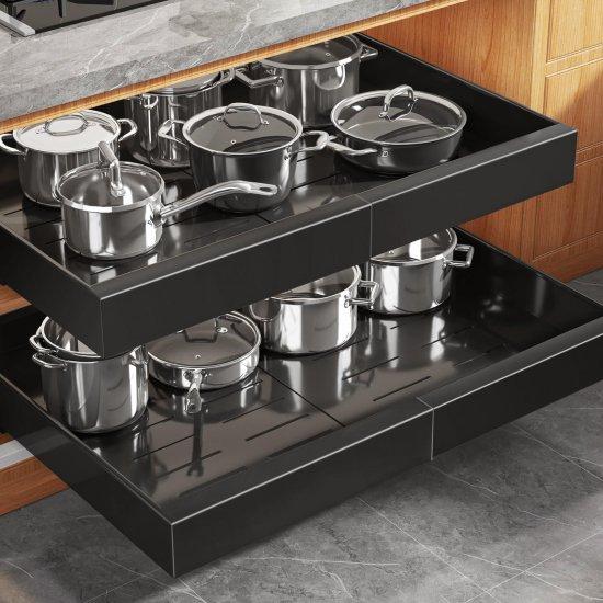 Teleskopik Raylı Çekmece