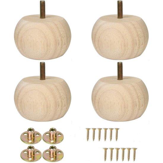 Ahşap Top Ayak